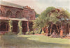 The Cloister Garth, north-east corner, Chester, by Edward Harrison Compton 1910