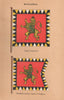 BULGARIA FLAGS. Royal Standard. Standard used by Queen of Bulgaria 1916 print