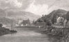 Tintern, Monmouthshire, Wales, by Henry Gastineau 1835 old antique print