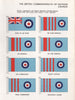 ROYAL CANADA AIR FORCE FLAGS Chief of Air Staff Marshal Commodore Captain 1958