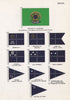 BRAZIL FLAGS. Presindent's Standard. Admiralty. Minister of Marine. Admiral 1958