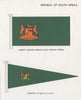 SOUTH AFRICA FLAGS Cabinet Ministers Aboard South African Vessels. Car Flag 1958