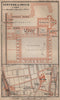 CERTOSA DI PAVIA ground plan. Italy. Torre del Mangano mappa. BAEDEKER 1903
