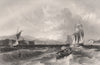 The Moray Firth, with Fort George & Fortrose. Inverness-shire. ALLOM c1840