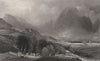 Loch Goil, from the lake head. Lochgoilhead, Argyllshire. MCCULLOCH c1840