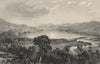 Loch Tay. Scottish Highlands. FLEMING 1868 old antique vintage print picture