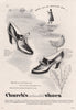 Church's archmoulded Shoes. Fashion advert. BRITISH VOGUE 1955 old print
