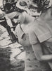 Women's fashion. Canal lock. David Bailey.. BRITISH VOGUE 1963 old print