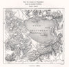Lake of Trasimeno from the Austrian Staff Map. Perugia Italy. Sketch map 1885