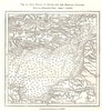 Dover Strait & English Channel from Admiralty Chart. Soundings. Sketch map 1885