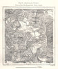 Akhalkalaki Plateau. Georgia. Sketch map 1885 old antique plan chart