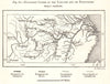 Navigable Course of the Yang-tze and its Tributaries. China. Sketch map 1885
