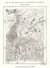 The Rohri Gorge and the Dunes of the Thar. Sukkur. Pakistan. Sketch map 1885