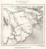 Red River Delta. Vietnam. Sketch map 1885 old antique vintage plan chart