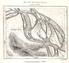 The Khone Phapheng Falls. Laos. Sketch map 1885 old antique plan chart