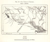 Old Cities of Chaldea. Basrah. Iraq. Sketch map 1885 antique chart