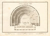 ANCIENT GREEK THEATRE PLAN. Ancien Théâtre Grec 1832 old antique map chart
