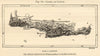 Crete or Candia sketch map 1885 old antique vintage plan chart