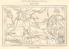 Sorgues & Rhone rivers. Avignon & eastern environs. Sketch map 1885 old