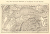 Rhone & Dranse alluvial deposits. Haute-Savoie Lake Geneva SMALL sketch map 1886