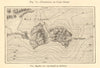 Peninsula of Cape Sepet. Var. St Mandrier, Toulon. SMALL sketch map 1886
