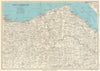 NORTH EAST WALES. Flint Rhyl Colwyn Bay Denbigh River Dee. WARD LOCK 1961 map