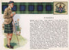 Forbes. Scotland Scottish clans tartans arms 1957 old vintage print picture