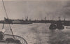 Calais, Pas-de-Calais. Admiralty intelligence photo 1943 old vintage print
