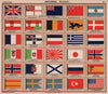 NATIONAL MARITIME FLAGS Warships Merchant Ships Europe China Japan Russia 1908