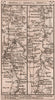 Wrotham-Aylesford-Maidstone-Ashford-Mersham road strip map PATERSON 1803