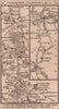 Tunbridge Wells-Newenden-Beckley-Rye-Winchelsea road strip map PATERSON 1803