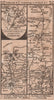 Portsmouth-Gosport Godalming-Haslemere-Midhurst road strip map PATERSON 1803