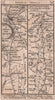 Middle Wallop-Salisbury-Broad Chalke-Ludwell road strip map PATERSON 1803