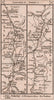Lifton - Launceston - Bodmin - Withiel road strip map PATERSON 1803 old