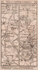 Wonston-Stockbridge-Wallop-Salisbury-Martin road strip map PATERSON 1803