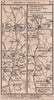 Blandford Forum-Milborne-Puddletown-Dorchester road strip map PATERSON 1803