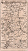 Stourton-Bourton-Castle Cary-Langport-Wrantage road strip map PATERSON 1803