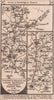 Devizes-trowbridge-Norton St Philip-Frome road strip map PATERSON 1803 old