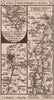 Wick-Bristol Egham-Bracknell-Wokingham-Reading road strip map PATERSON 1803