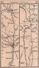 Carmarthen - St. Clears - Narberth - Wiston road strip map PATERSON 1803