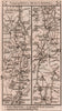 Chipping Norton/Campden-Broadway-Evesham road strip map PATERSON 1803 old