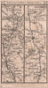Tenbury-Ludlow-Bishop's Castle-Chirbury road strip map PATERSON 1803 old