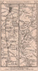 Rugby-Dunchurch-Coventry-Sutton Coldfield road strip map PATERSON 1803