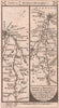 Handley-Chester. Meriden-Solihull-Birmingham road strip map PATERSON 1803
