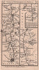 Birmingham-West Bromwich-Dudley-Wolverhampton road strip map PATERSON 1803