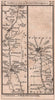 Stratford/Avon-Henley/Arden-Solihull-Birmingham road strip map PATERSON 1803