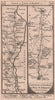 Dunster-Minehead. Bury St. Edmunds-Thetford road strip map PATERSON 1803