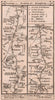 Pontefract-Aberford-Wetherby-Boroughbridge road strip map PATERSON 1803