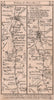 Durham-Chester/Street-Gateshead-Newcastle/Tyne road strip map PATERSON 1803