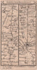 Sleaford - Lincoln road strip map PATERSON 1803 old antique plan chart